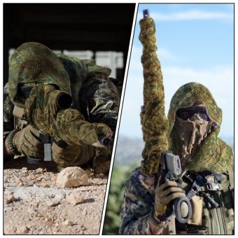 military mesh scarf
