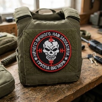 Nothing personal patch military Wagner