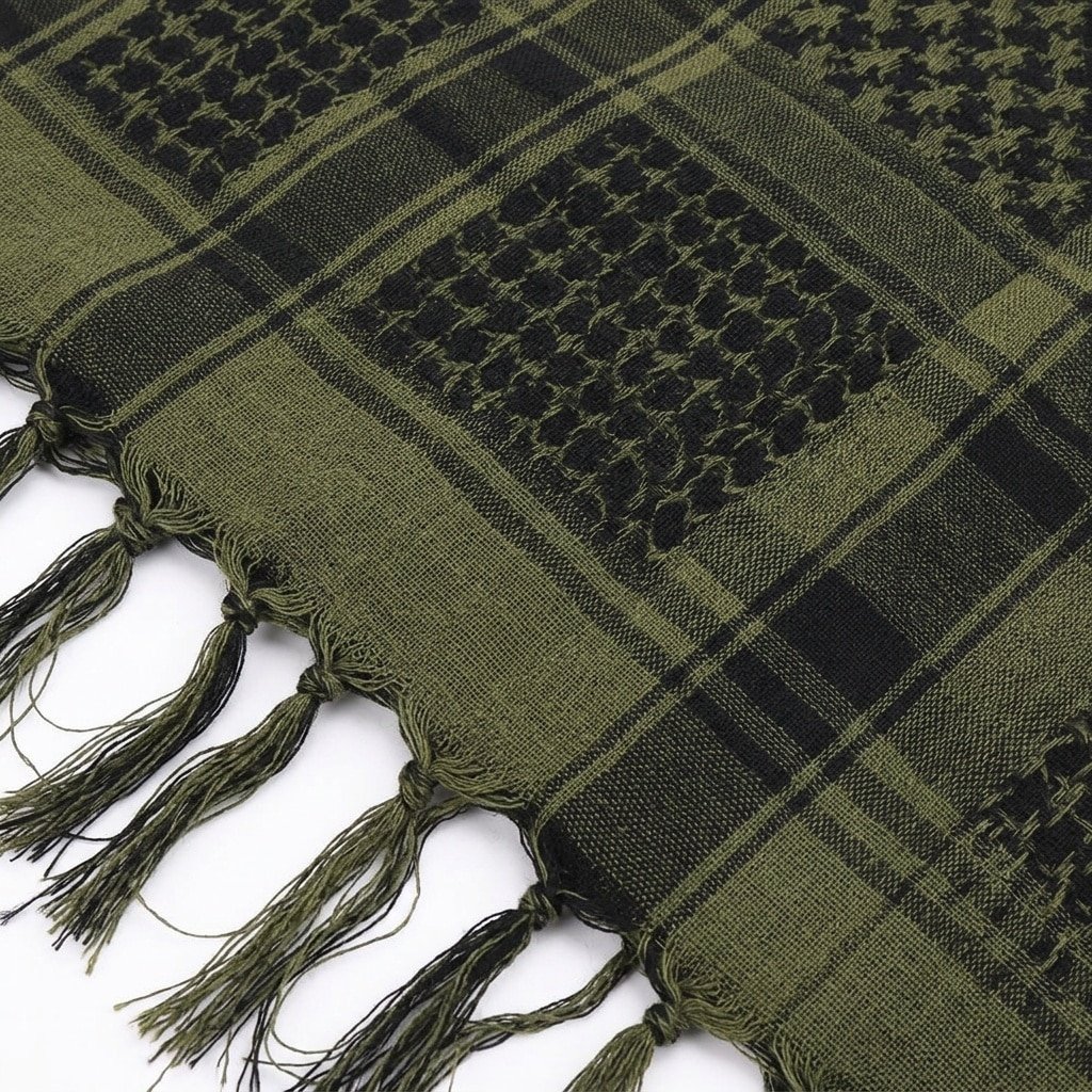 Olive green shemagh