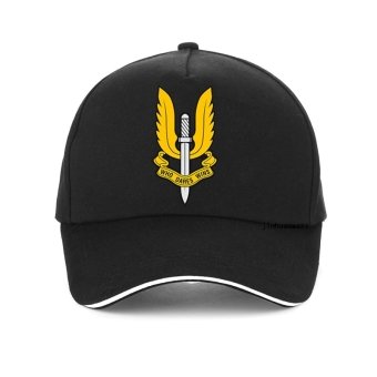 sas baseball cap Black