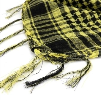 Shemagh yellow black