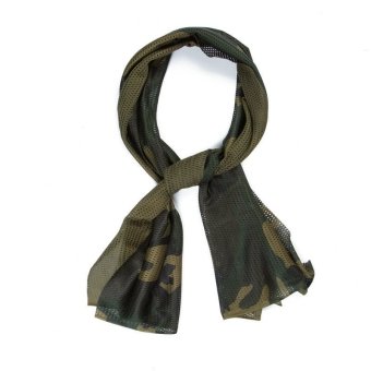 woodland camo scarf