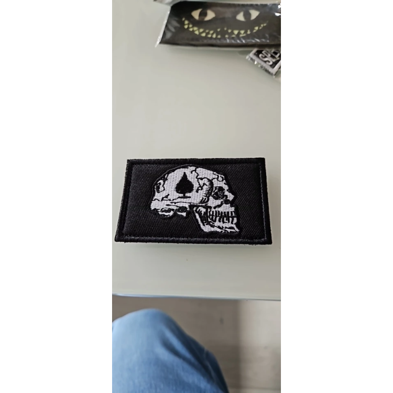 Ace skull patch photo review