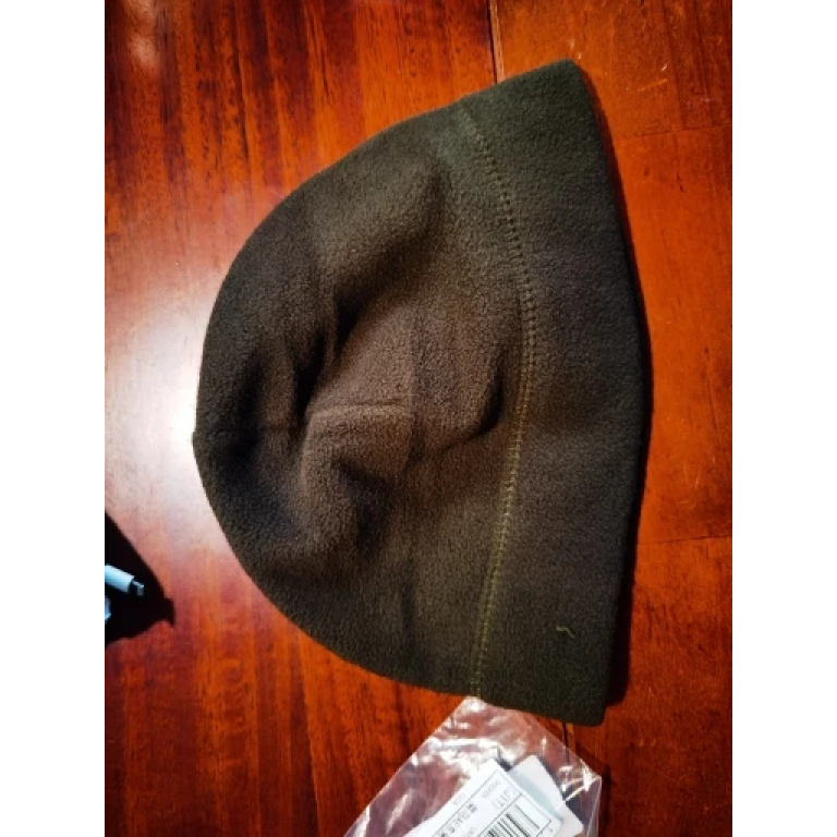 Black tactical fleece beanie photo review