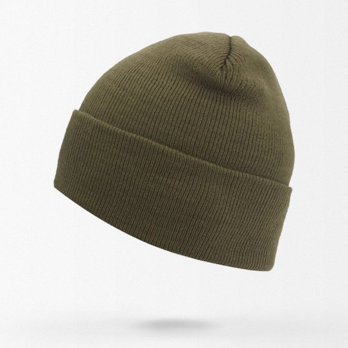 Military knit watch cap green