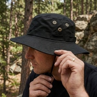 Black military boonie hat “Scout R5”