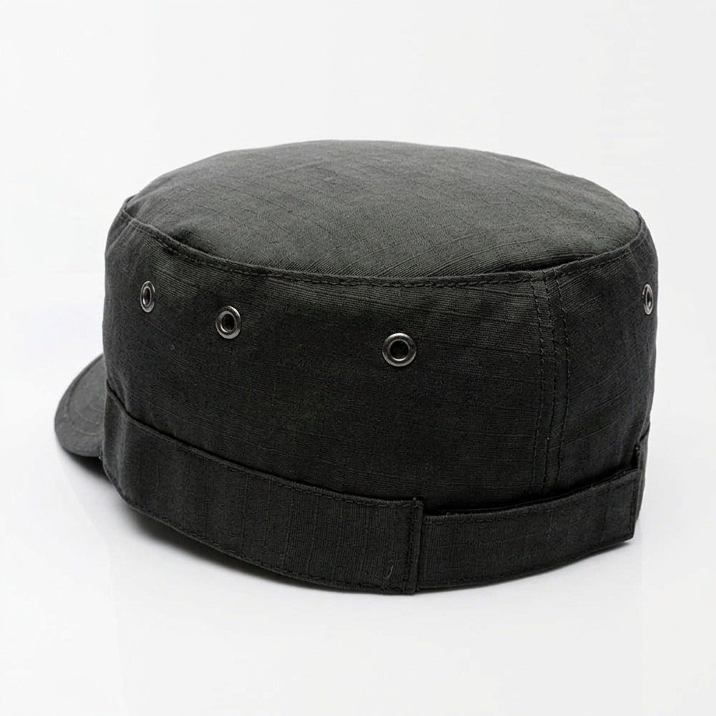 Black patrol cap
