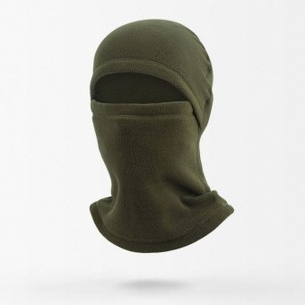 fleece balaclava green