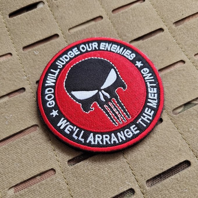 God will judge our enemies patch