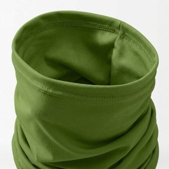 Green neck gaiter