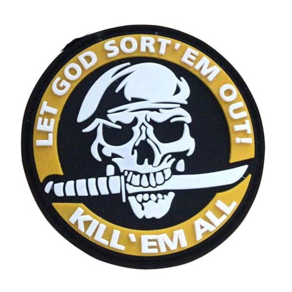 Kill Em All Patch With Skull