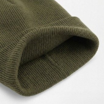 Military knit watch cap green