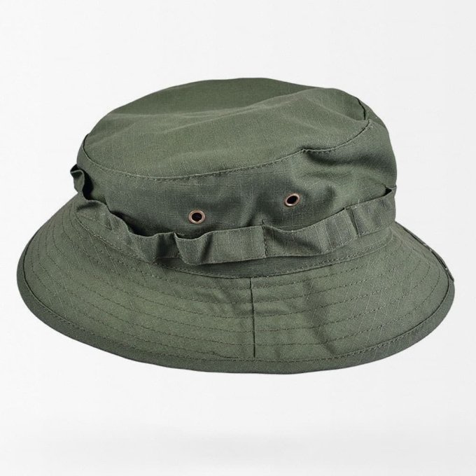 olive green bush hat