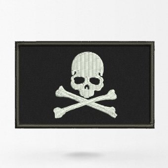 skull and crossbones patch