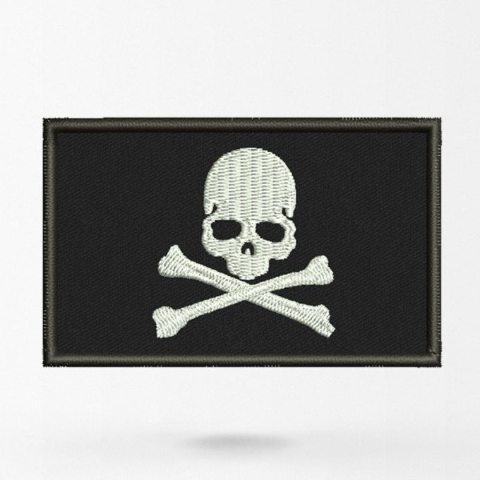 skull and crossbones patch