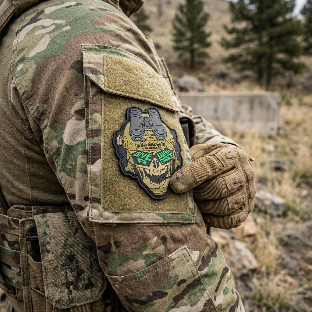 Special forces skull patch