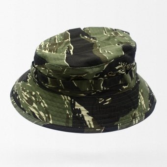 Tiger stripe bush hat