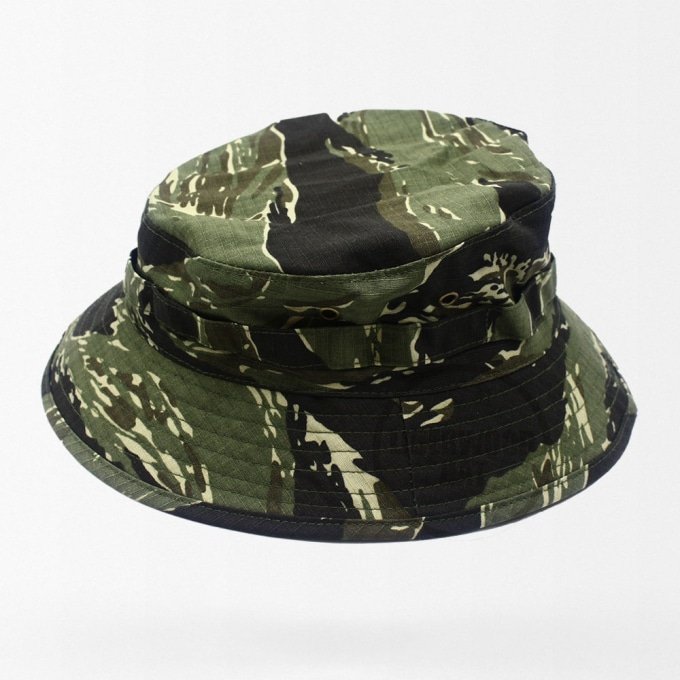 Tiger stripe bush hat