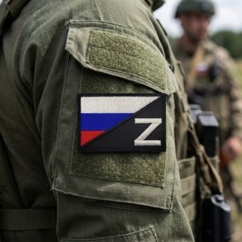 Russian flag z patch
