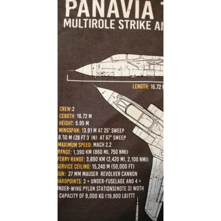 Tornado Aircraft Tshirt photo review