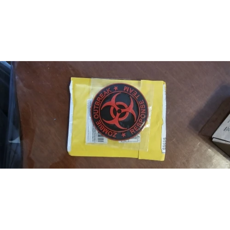 biohazard patch photo review