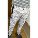 White camo sweatpants "Zip" photo review