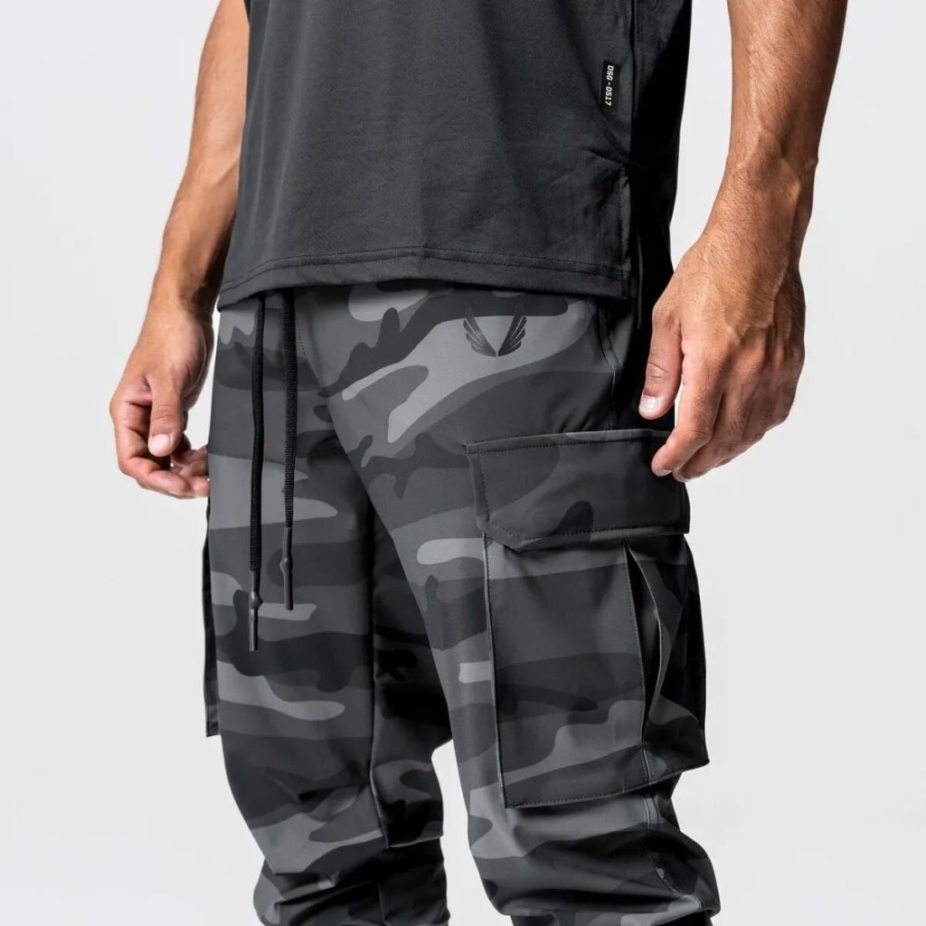 TShirt and Jogger - Black Camo main image 0