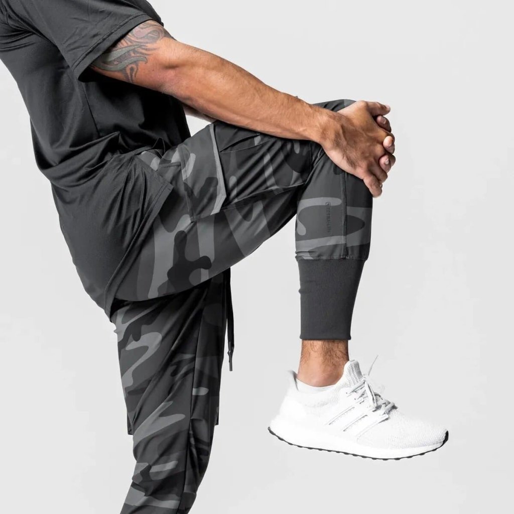 TShirt and Jogger - Black Camo main image 1