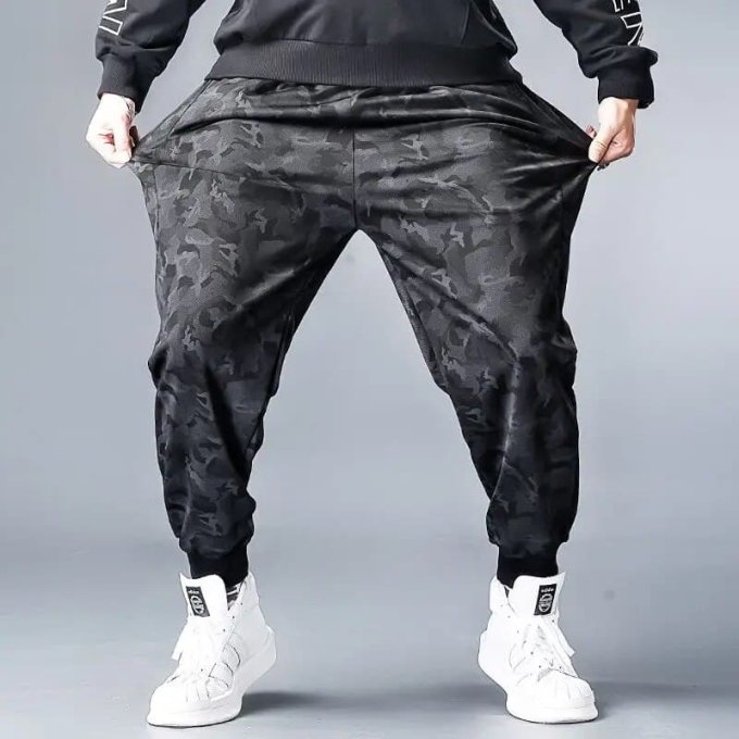 Casual camouflage joggers
