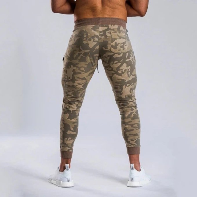 Desert camo joggers
