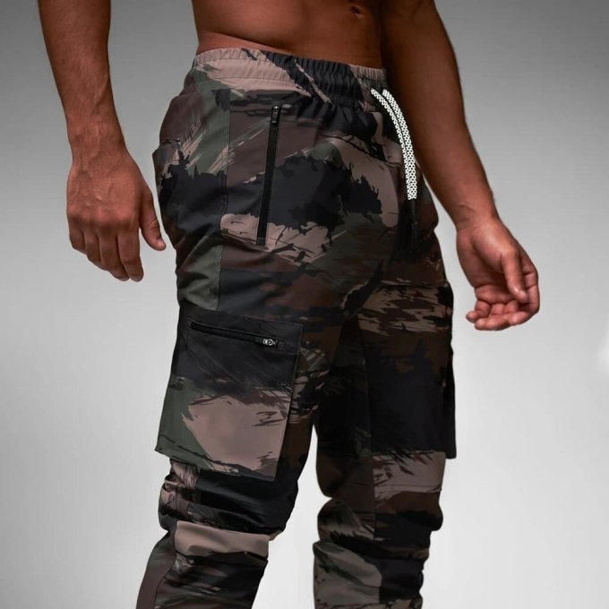 Green camo sweatpants "Operator" - Image 6