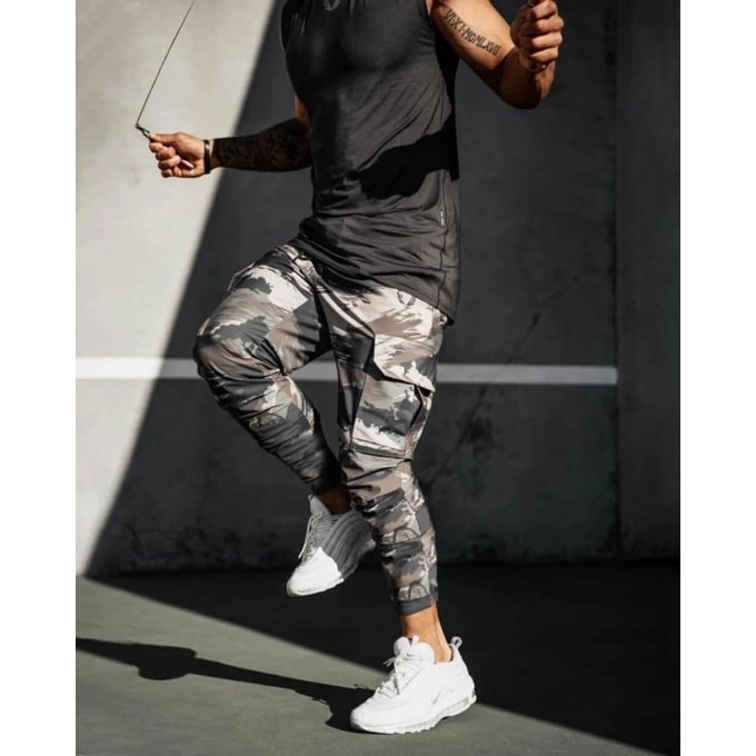 Green camo sweatpants "Operator" - Image 7