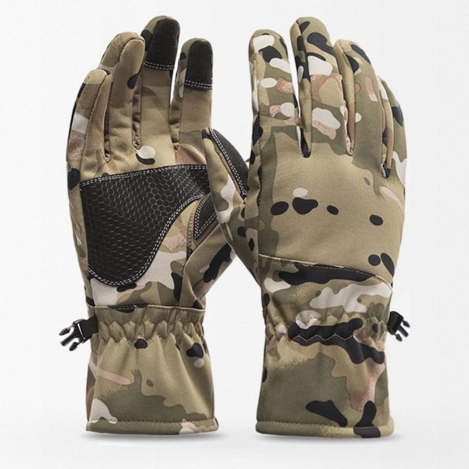 Insulated tactical gloves Multicam