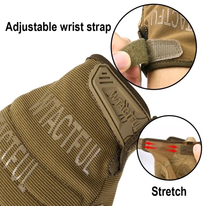 Shooting tactical gloves Coyote Brown