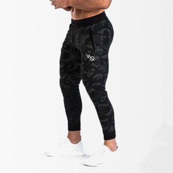 Slim camo joggers