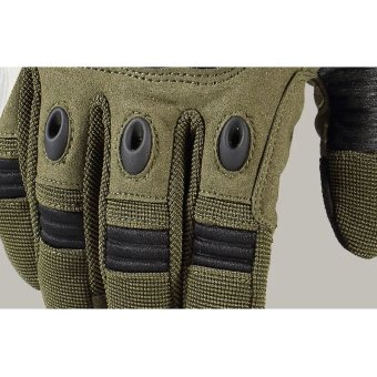 Tactical gloves with hard knuckles