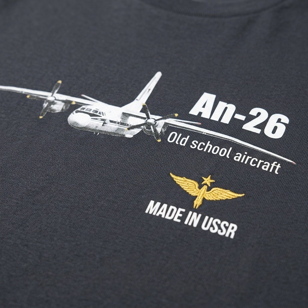 An-26 Military Aircraft T Shirt