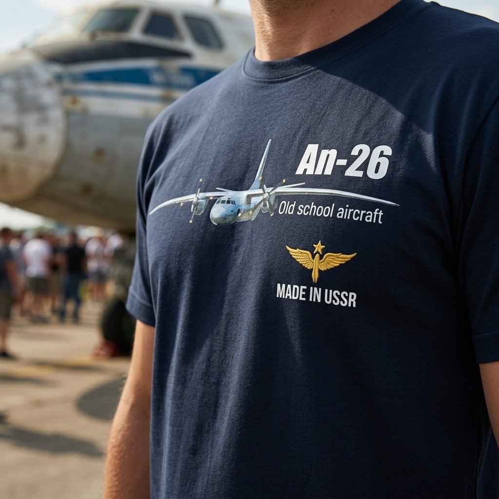An-26 Military Aircraft T Shirt