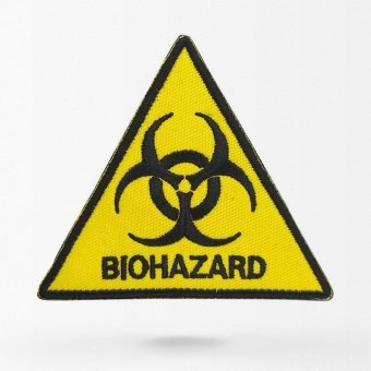 biohazard patch  Triangle