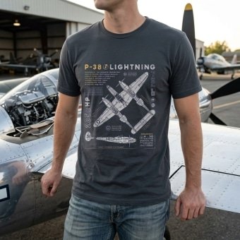 P-38 Lightning Tshirt