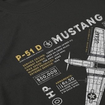 P 51 Mustang Tshirt