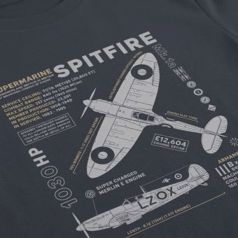 Spitfire Airplane Tshirt