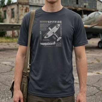 Spitfire Airplane Tshirt