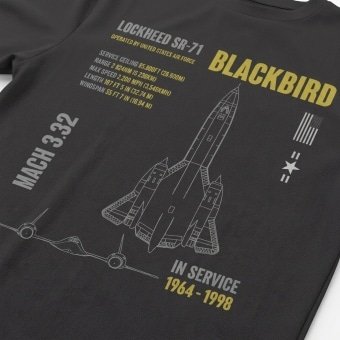 Sr 71 blackbird t shirt