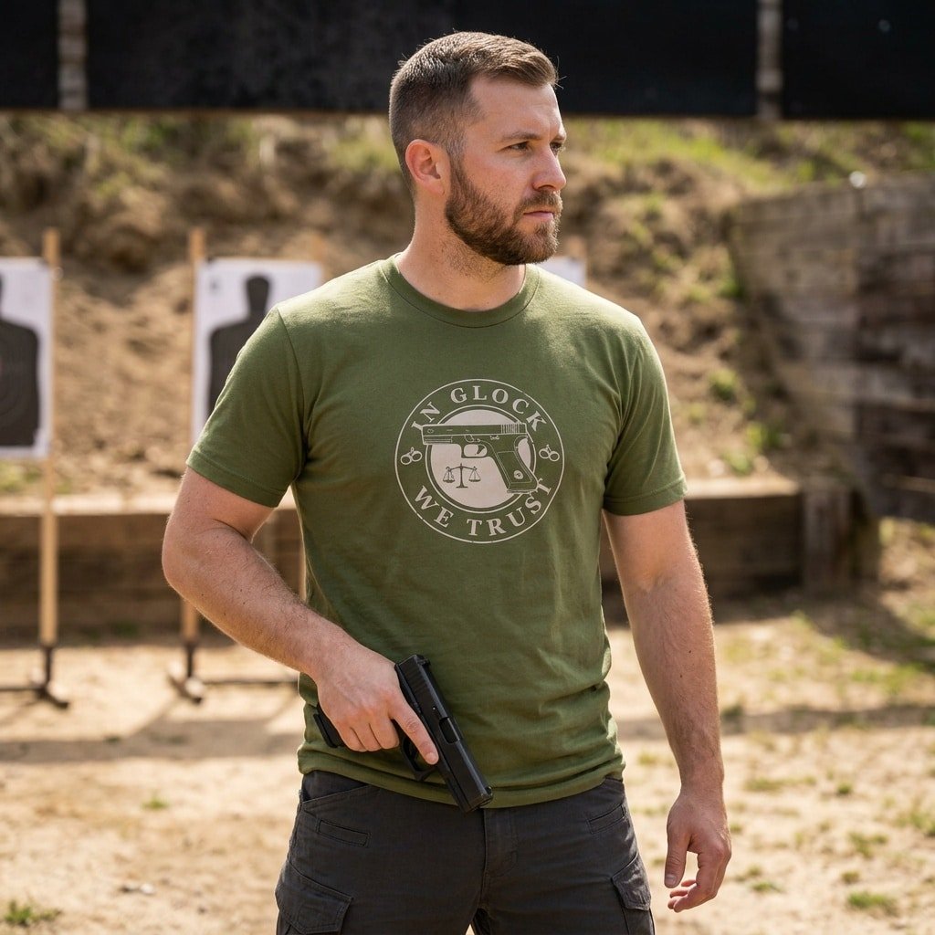 In Glock We Trust Tshirt