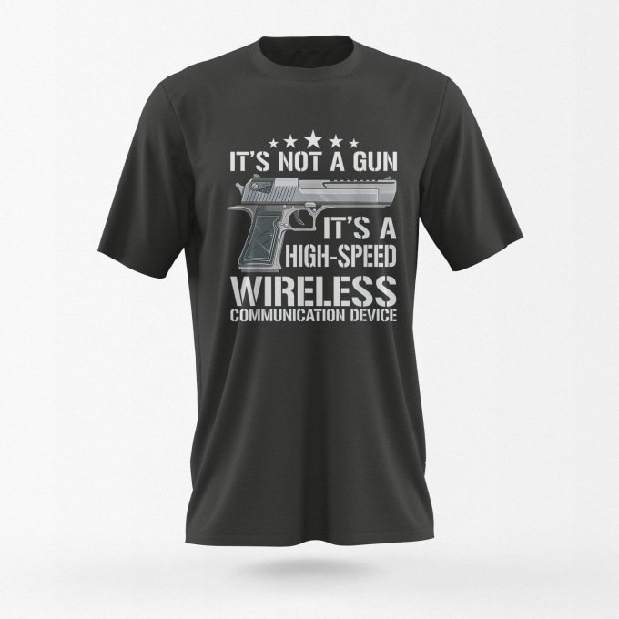 it's not a gun meme shirt