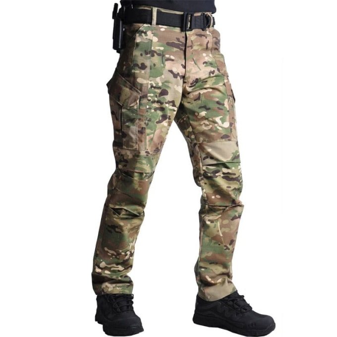 Slim tactical pants Multicam