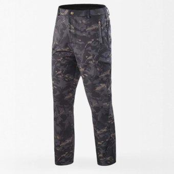 Waterproof softshell pants - Multicam Black