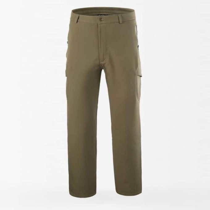 Waterproof softshell pants - Olive