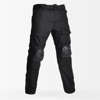 Black Combat Pants